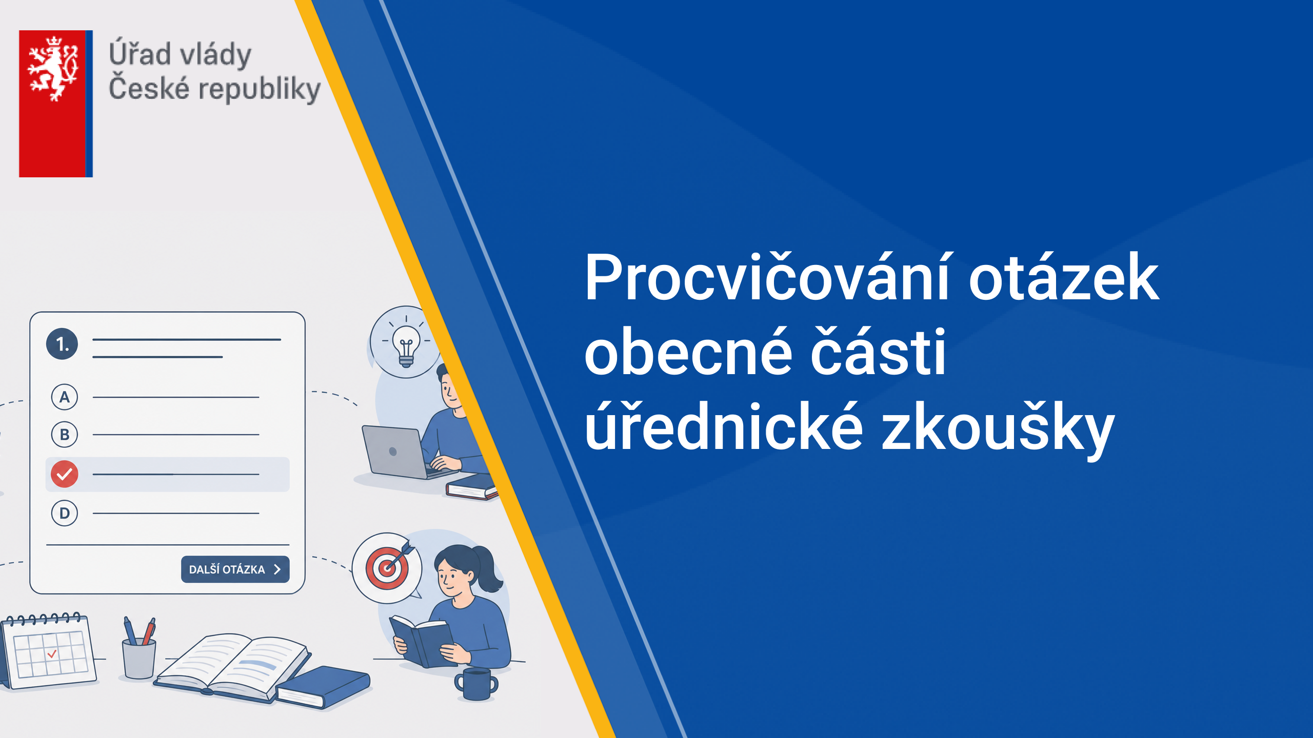 Procvičování otázek obecné části úřednické zkoušky