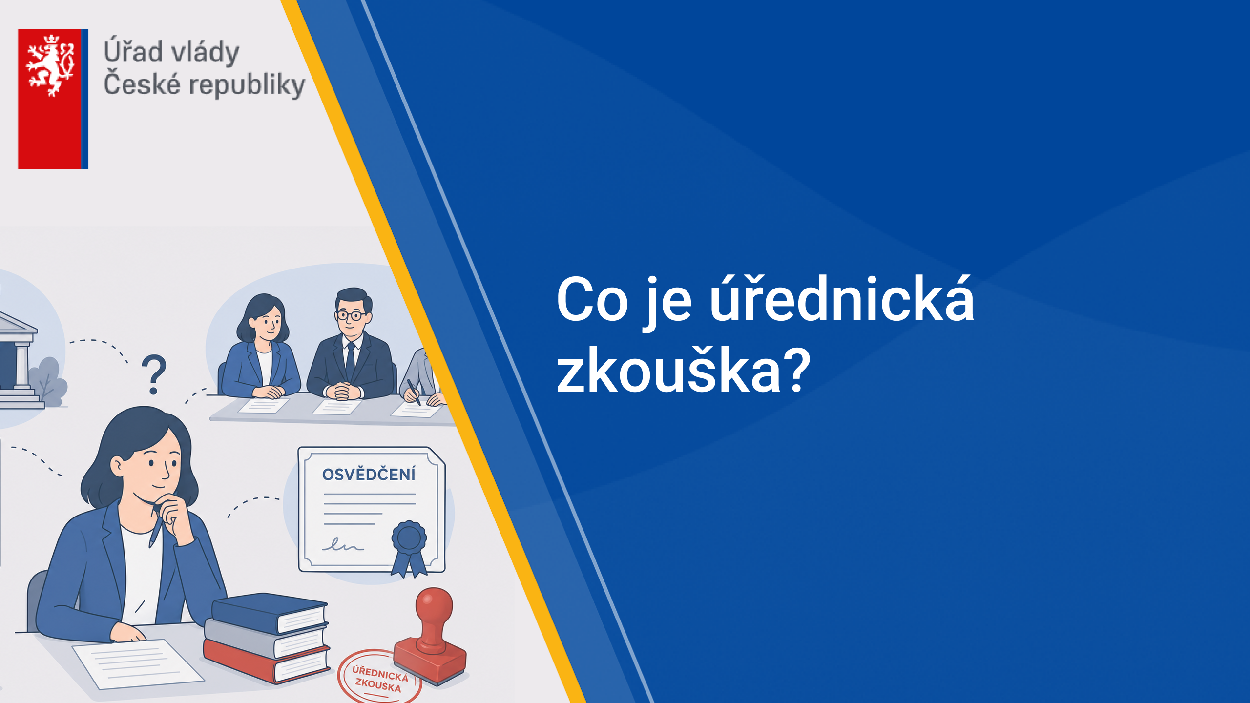 Co je úřednická zkouška?