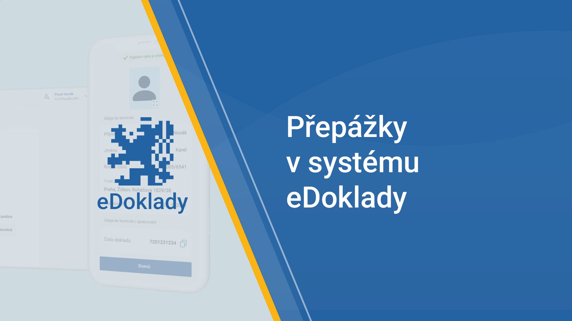 Přepážky v systému eDoklady