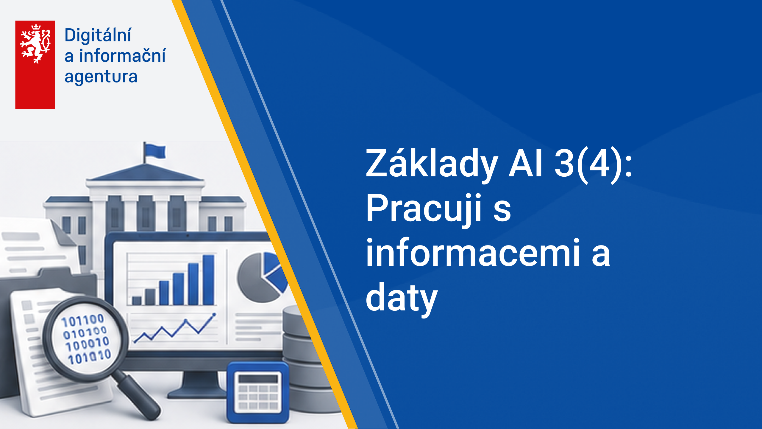 Základy AI 3(4): Pracuji s informacemi a daty